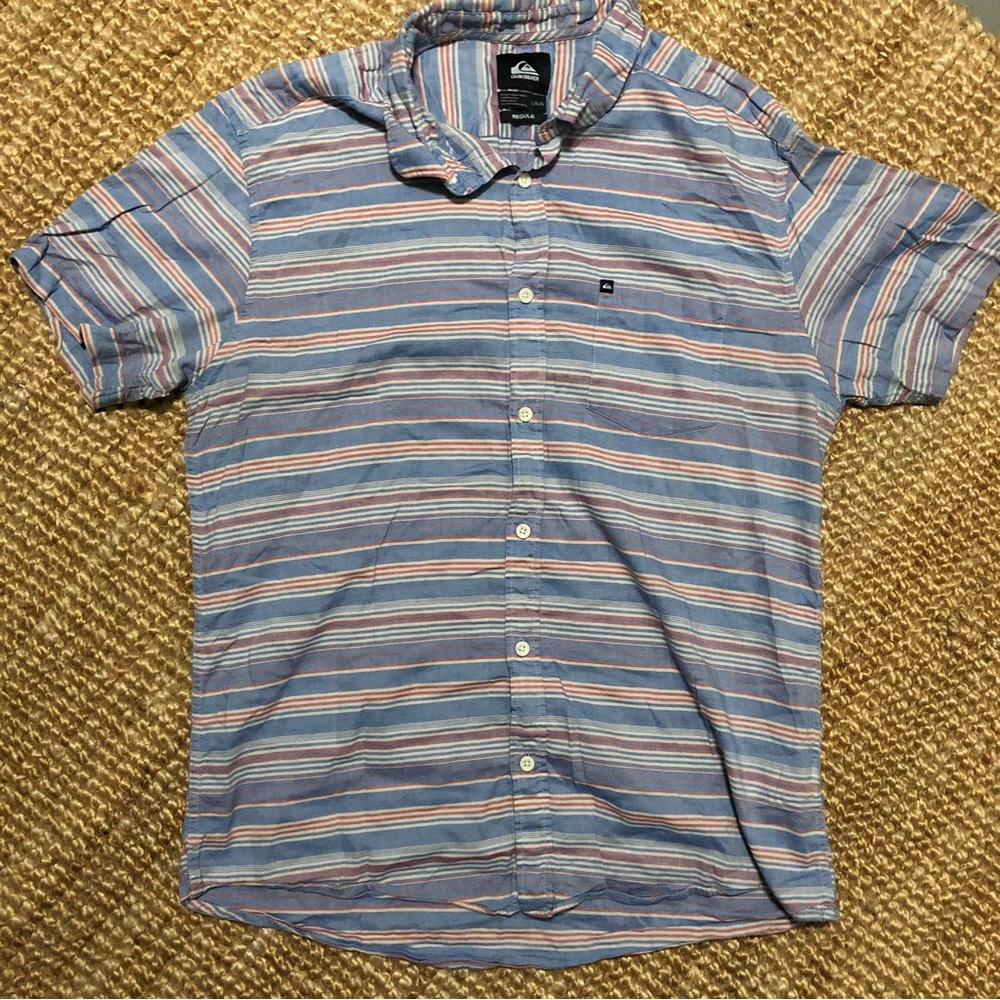 Quicksilver Rifter Stripe Collared Shirt - Picture 4 of 5